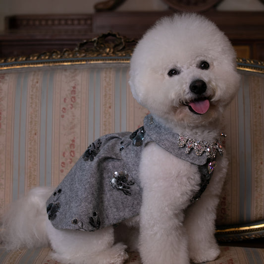 Banquet Bead Flower Dress