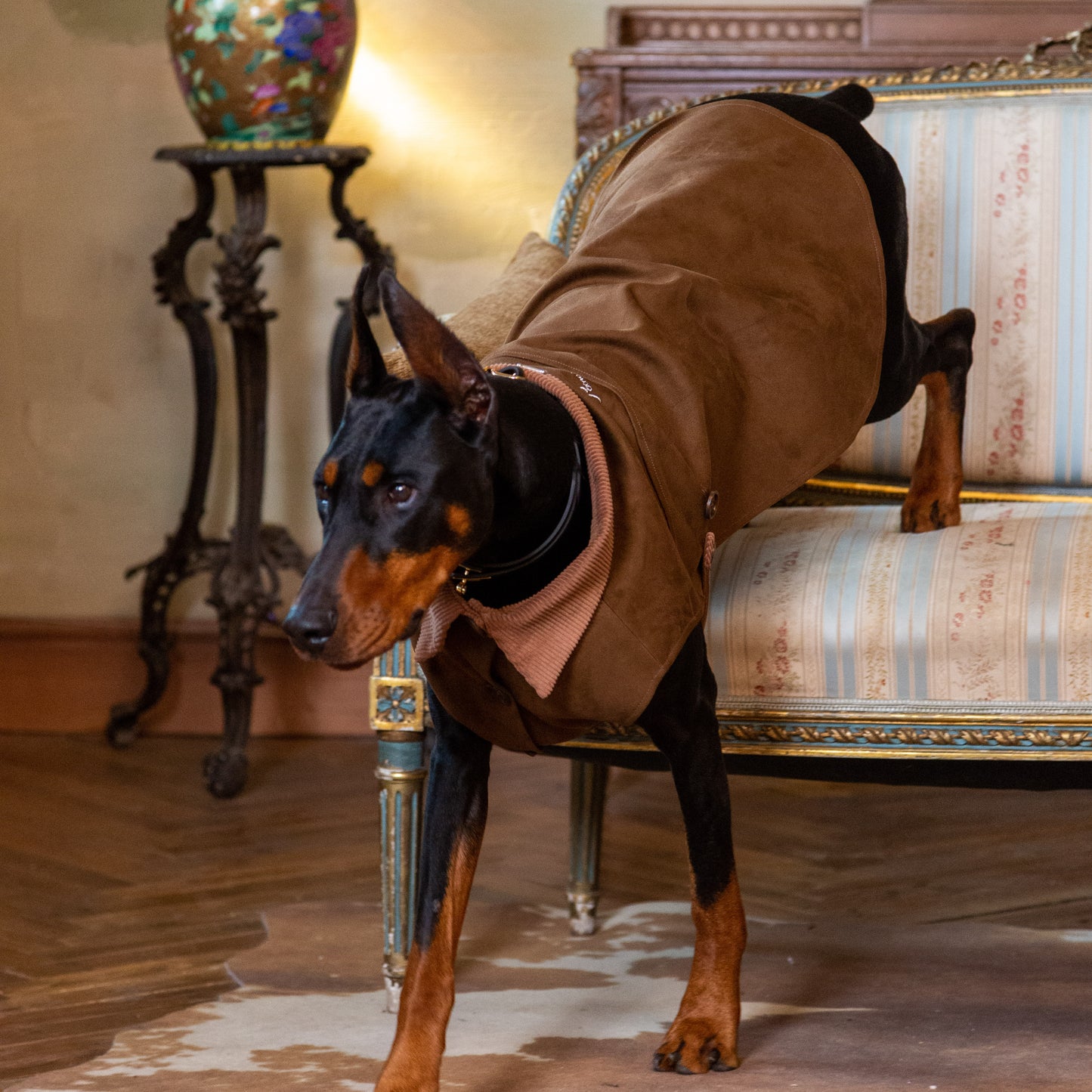 Banquet Suede Cape