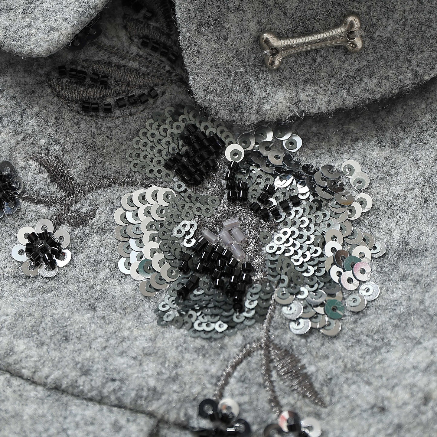 Banquet Bead Flower Dress